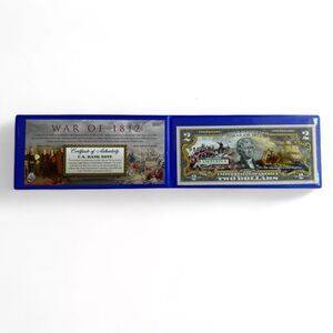 War of 1812 Colorized United States $2 Bill